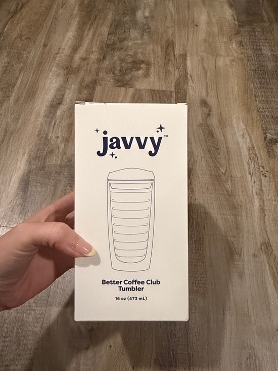 javvy Other - Better Coffee Club Tumbler - White